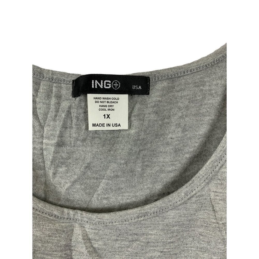 Ingo Women's Grey Super Soft Tank Top - Picture 3 of 5